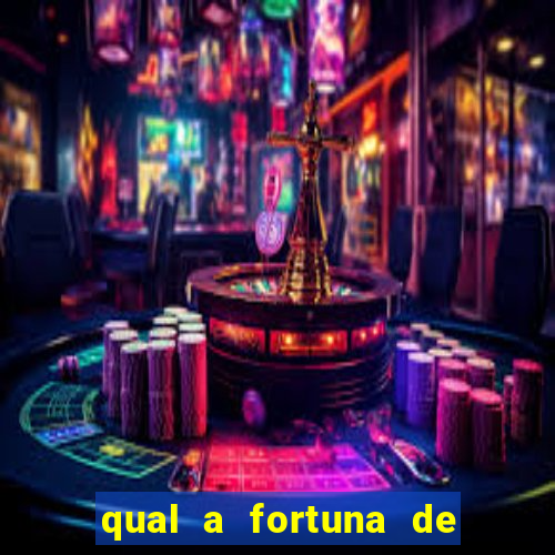 qual a fortuna de sorocaba cantor